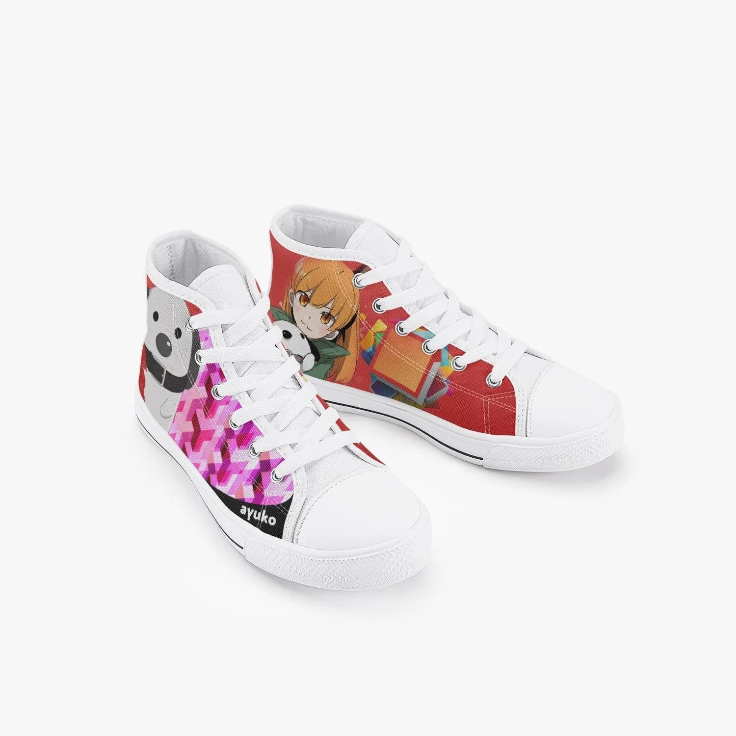 Akame Ga Kill Koro Kids A-Star High Anime Shoes