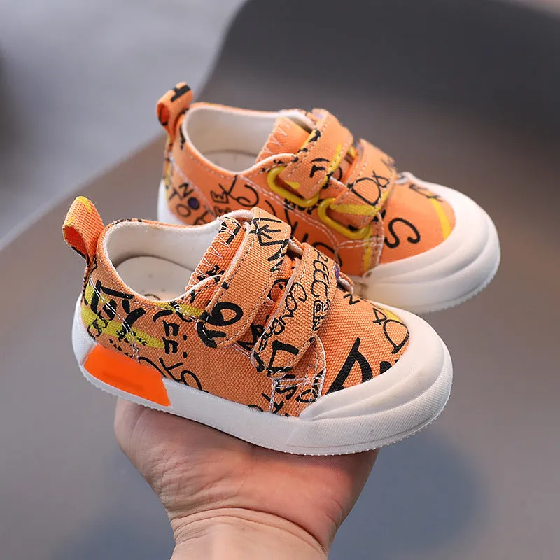 Baby Shoes Female 0-2 Years Old 1 Kids Canvas