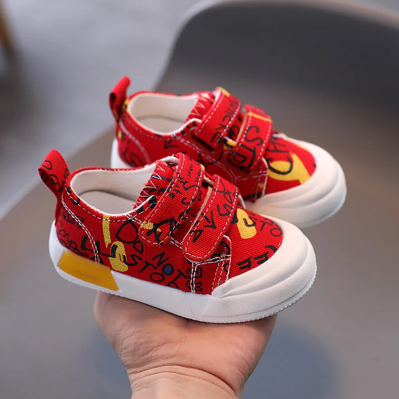 Baby Shoes Female 0-2 Years Old 1 Kids Canvas