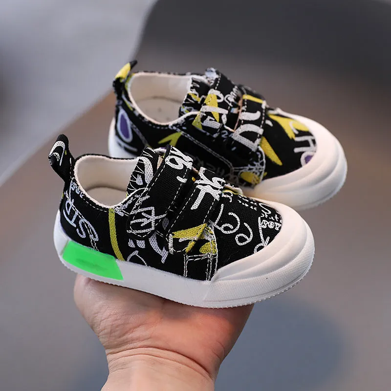 Baby Shoes Female 0-2 Years Old 1 Kids Canvas
