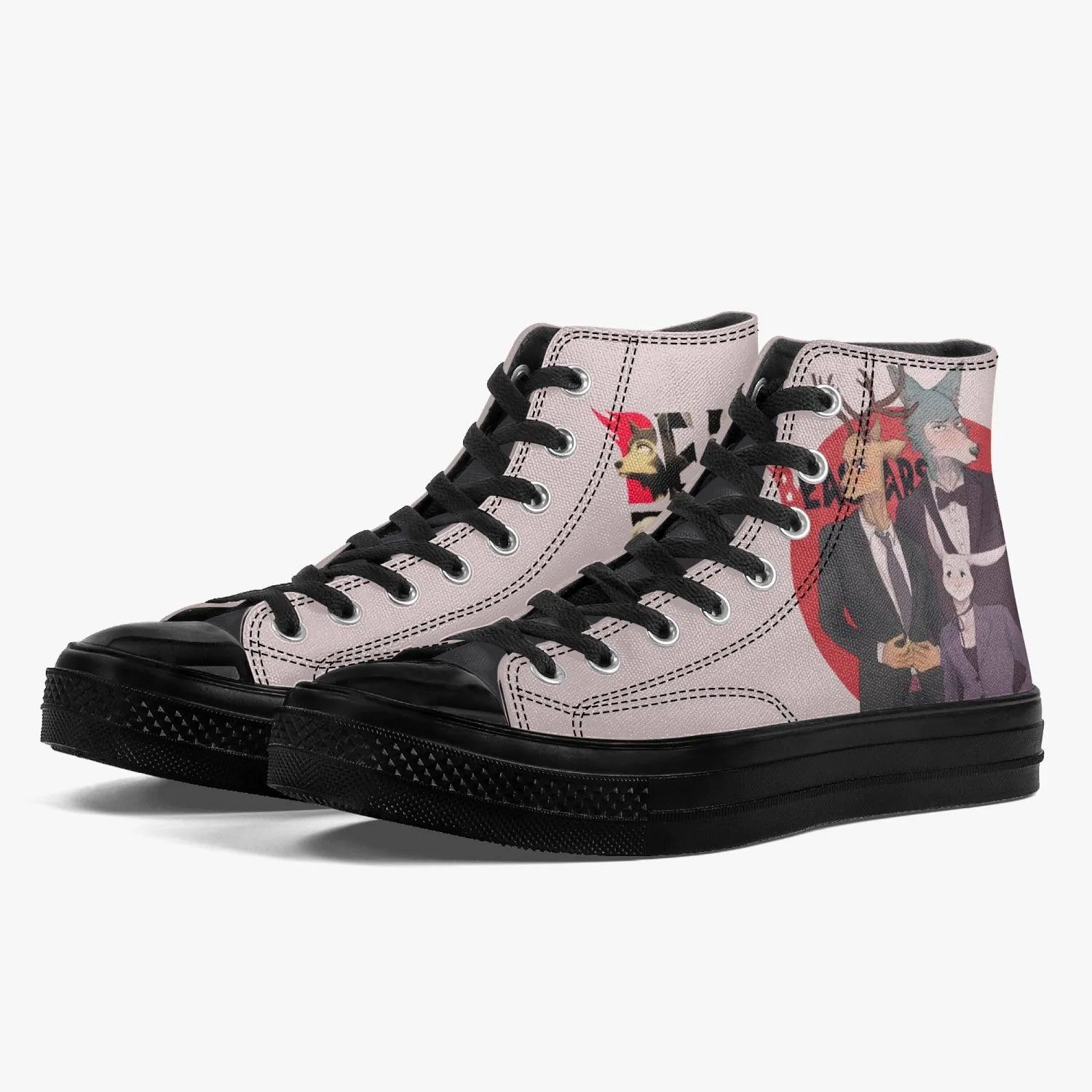 BeaStars Legoshi x Haru x Louis A-Star High Anime Shoes