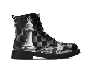 Checkmate Leather Boots
