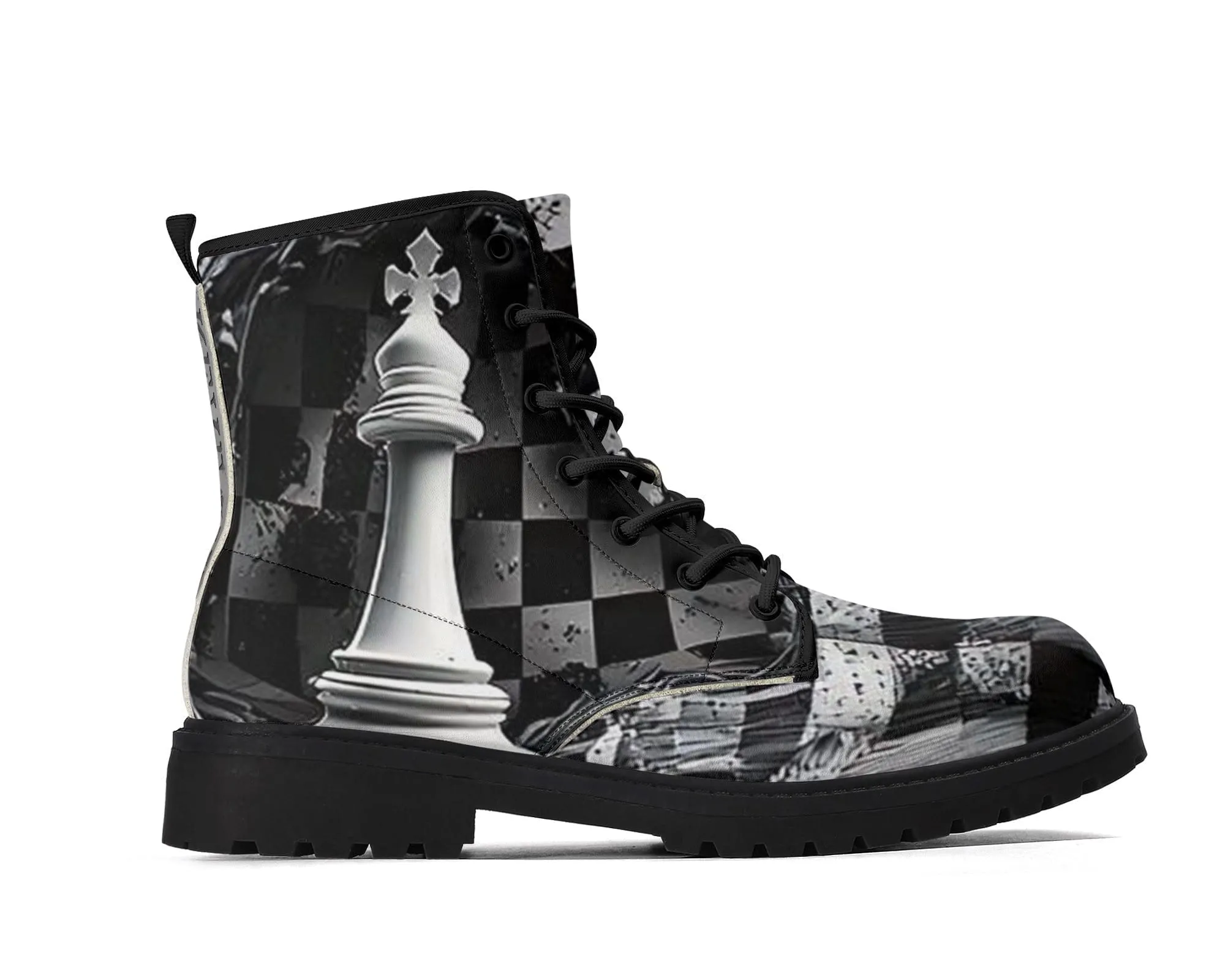 Checkmate Leather Boots