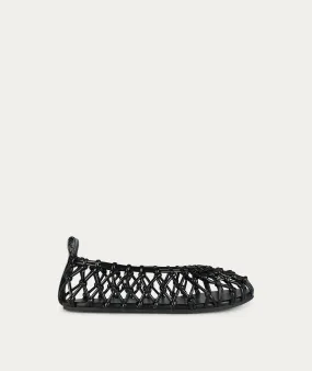 Deadly Ponies - Hydra Flat Black Patent