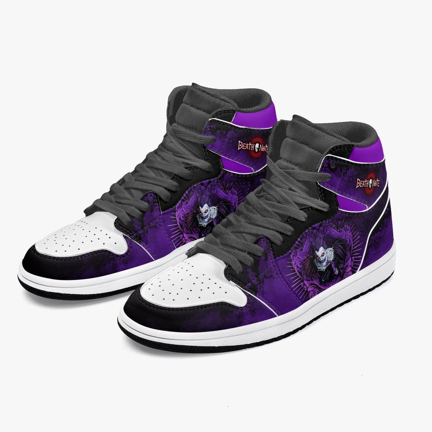 Death Note Ryuk Purple JD1 Mid Anime Shoes