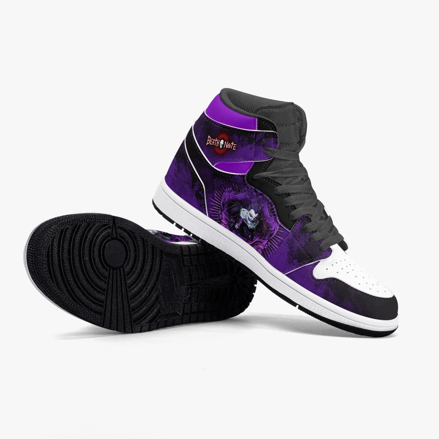 Death Note Ryuk Purple JD1 Mid Anime Shoes