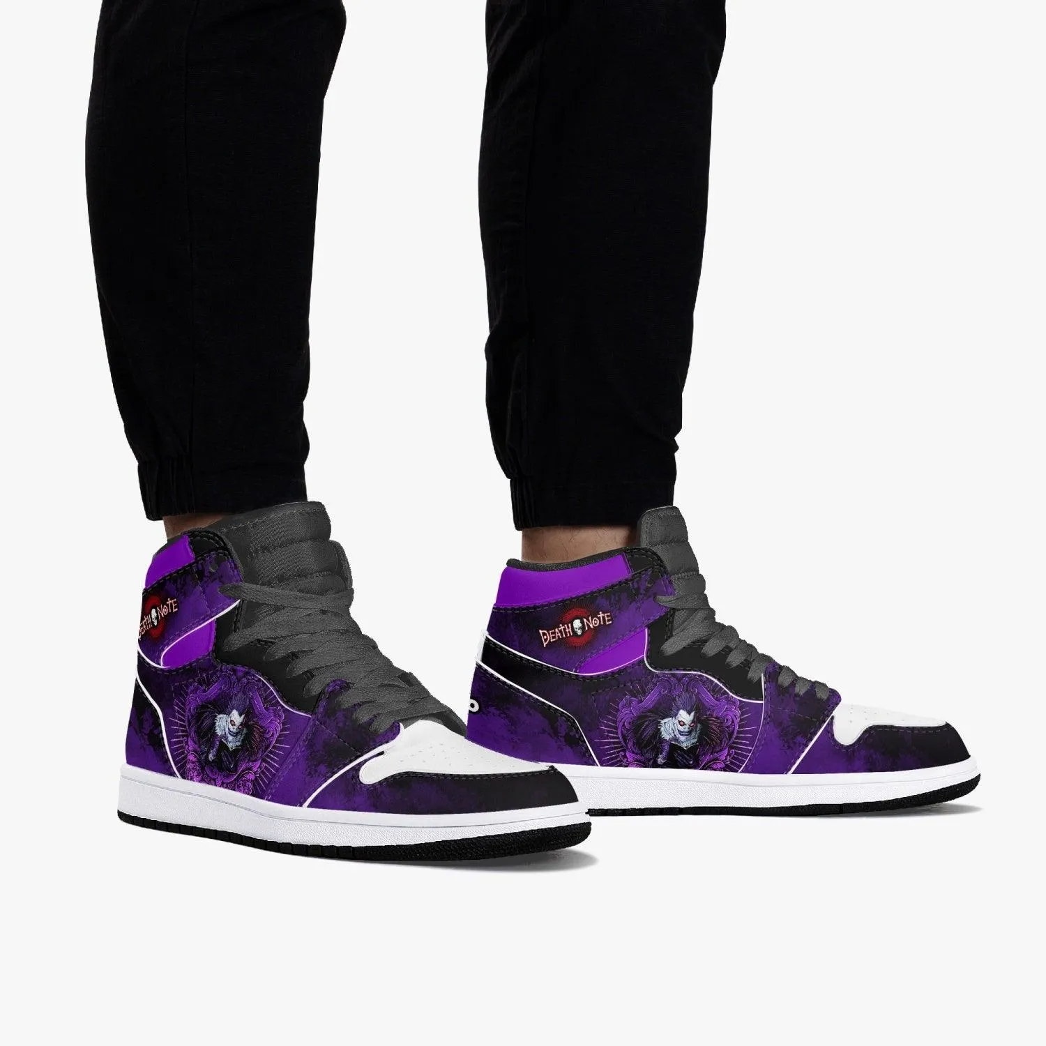 Death Note Ryuk Purple JD1 Mid Anime Shoes