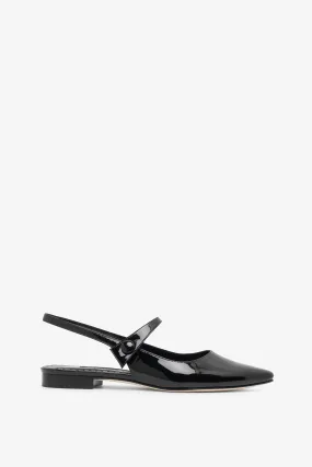 Didionflat black patent flats