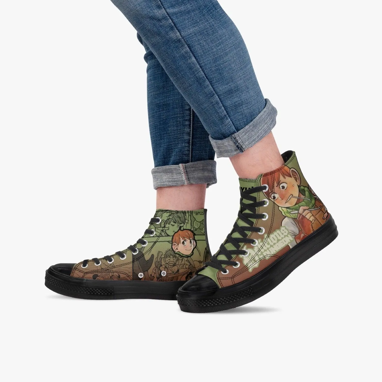 Dungeon Meshi Chilchuck A-Star High Anime Shoes