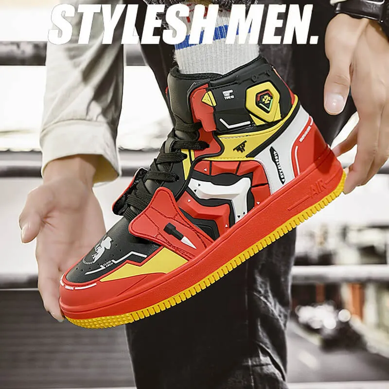 evangelion shoes anime costum sneakers 2022