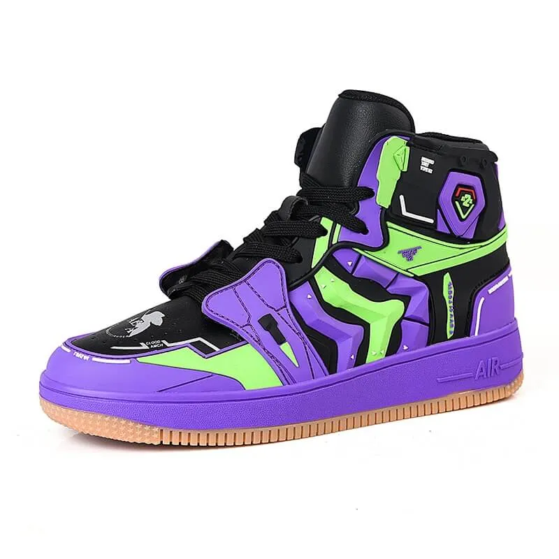 evangelion shoes anime costum sneakers 2022
