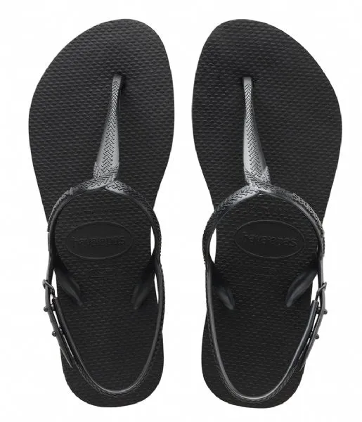 HAVAIANAS TWIST - BLACK