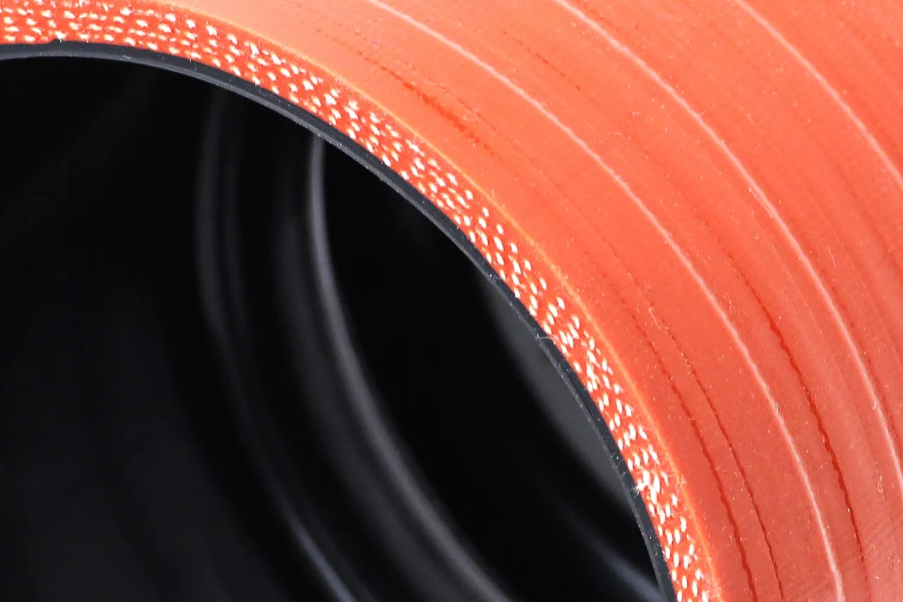 HPS Silicone Intercooler Hoses Ford F250/F350/F450 Superduty 6.0L PowerStroke (05-07) [High Temp Reinforced Boots Kit] Orange or Black