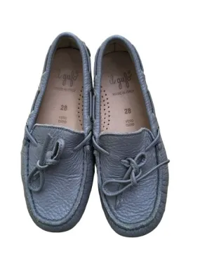 il gufo Children Boys' Grey Round-Toe Loafers Size 28 & 36 children