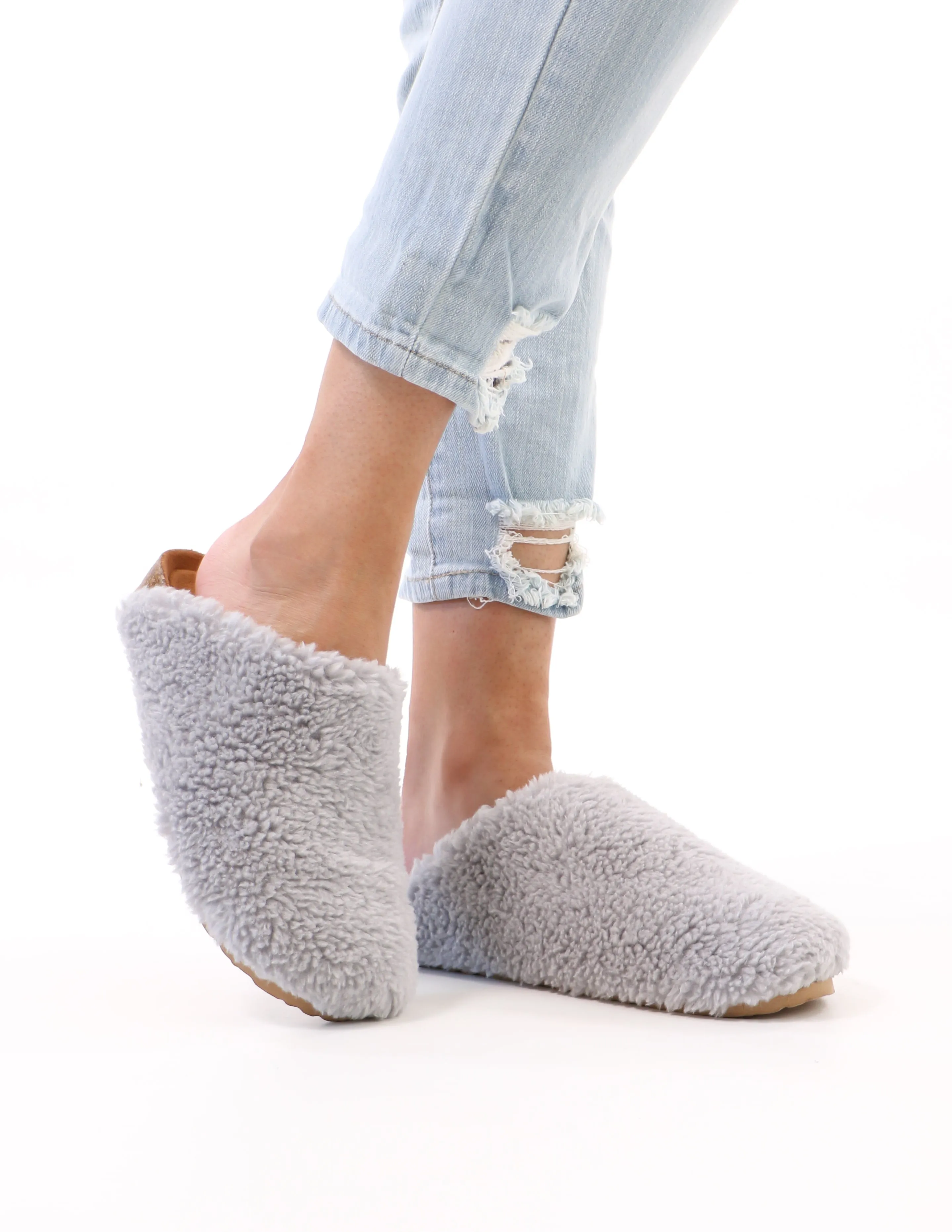 I'M TEDDY TO GO CLOG - Grey