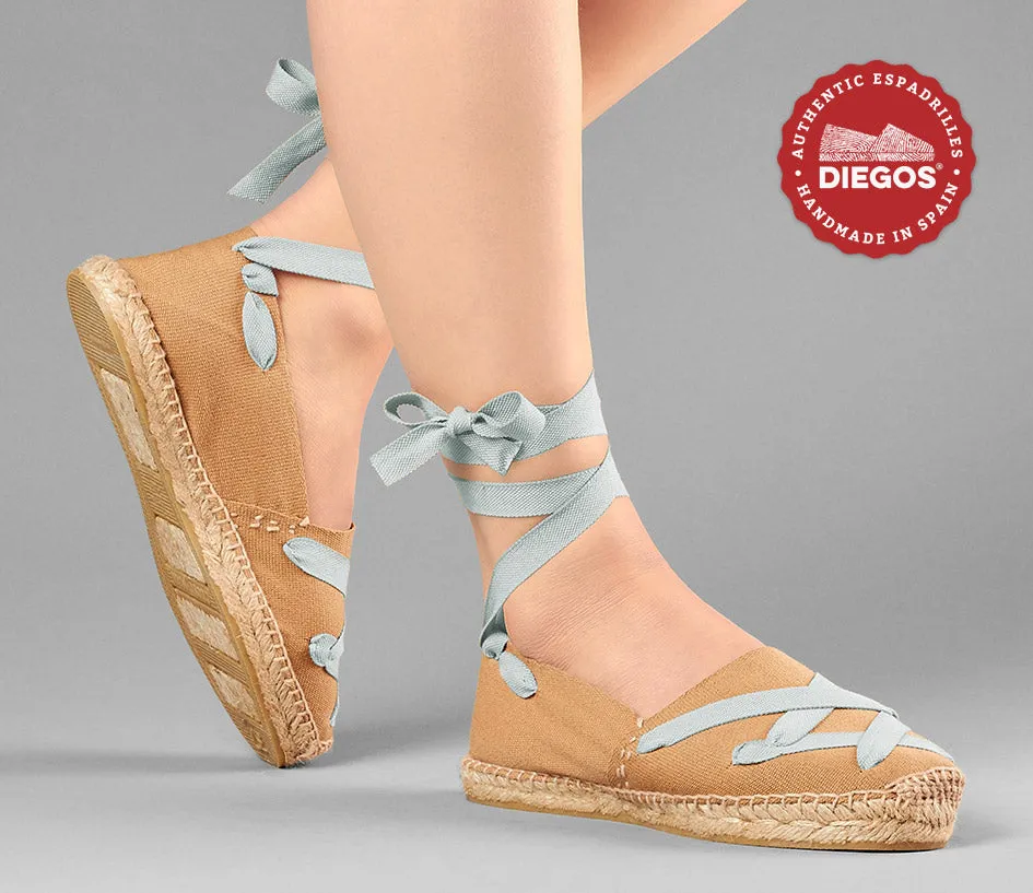 Jute classic laces espadrilles