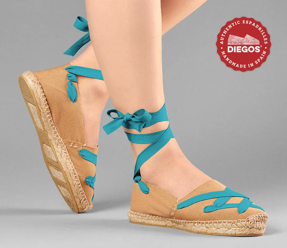 Jute classic laces espadrilles