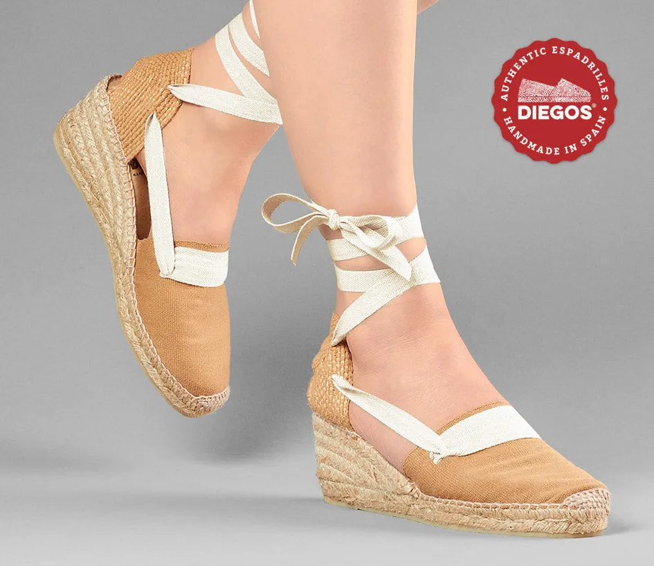Jute Lola high wedge Basque espadrilles