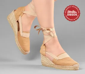 Jute Lola high wedge Basque espadrilles