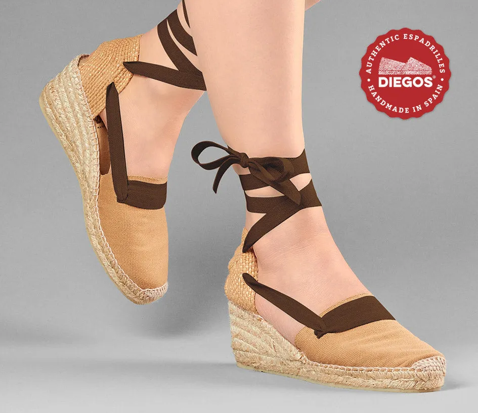 Jute Lola high wedge Basque espadrilles