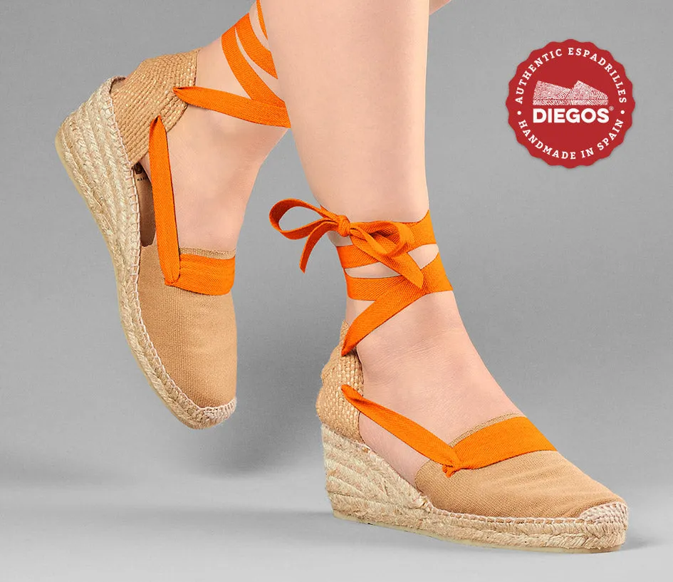 Jute Lola high wedge Basque espadrilles