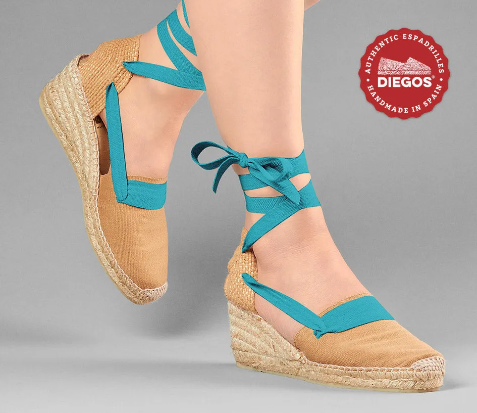 Jute Lola high wedge Basque espadrilles