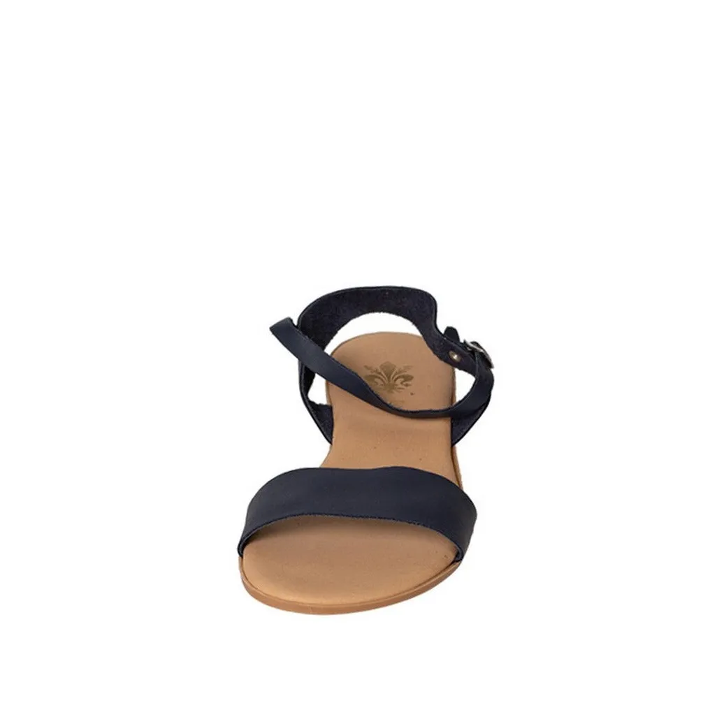 LUCIA Navy Sandal