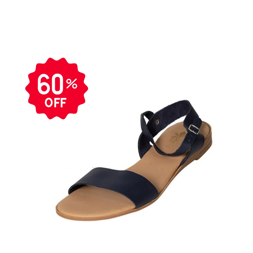 LUCIA Navy Sandal