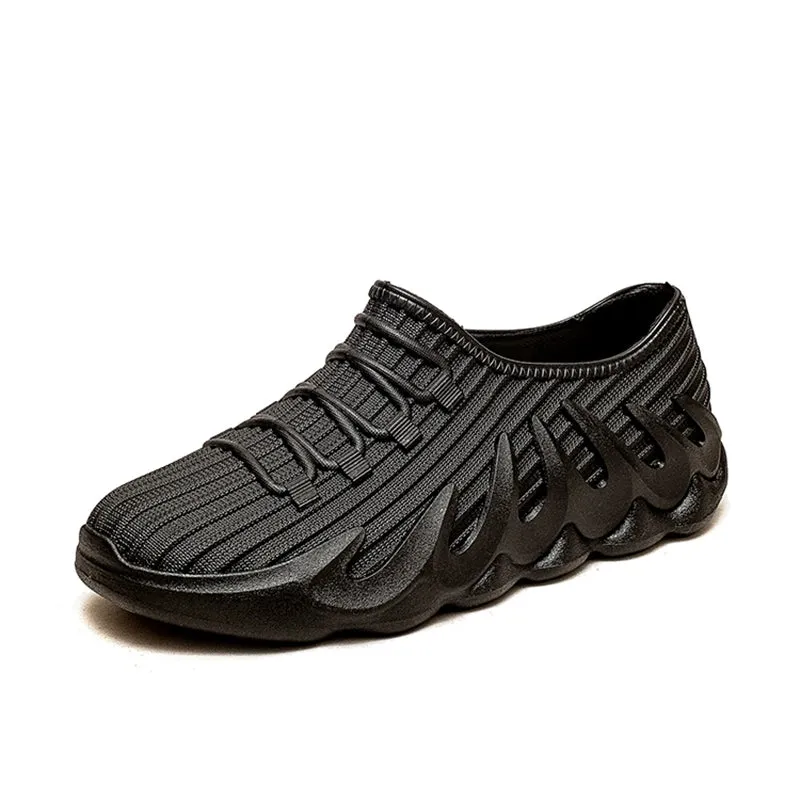 Men's Low Ankle Rain Boots Waterproof Non-Slip Short Rubber Shoes