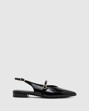 Tanya Patent Sling Back
