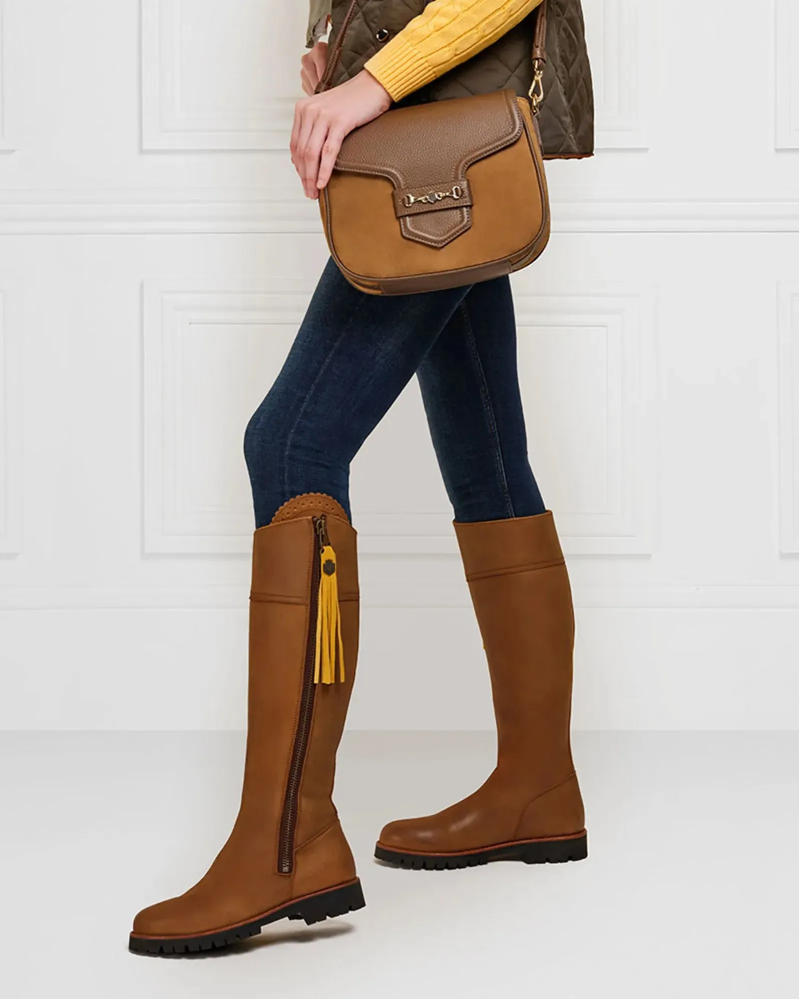 The Explorer Sporting Fit Boot - Oak Leather