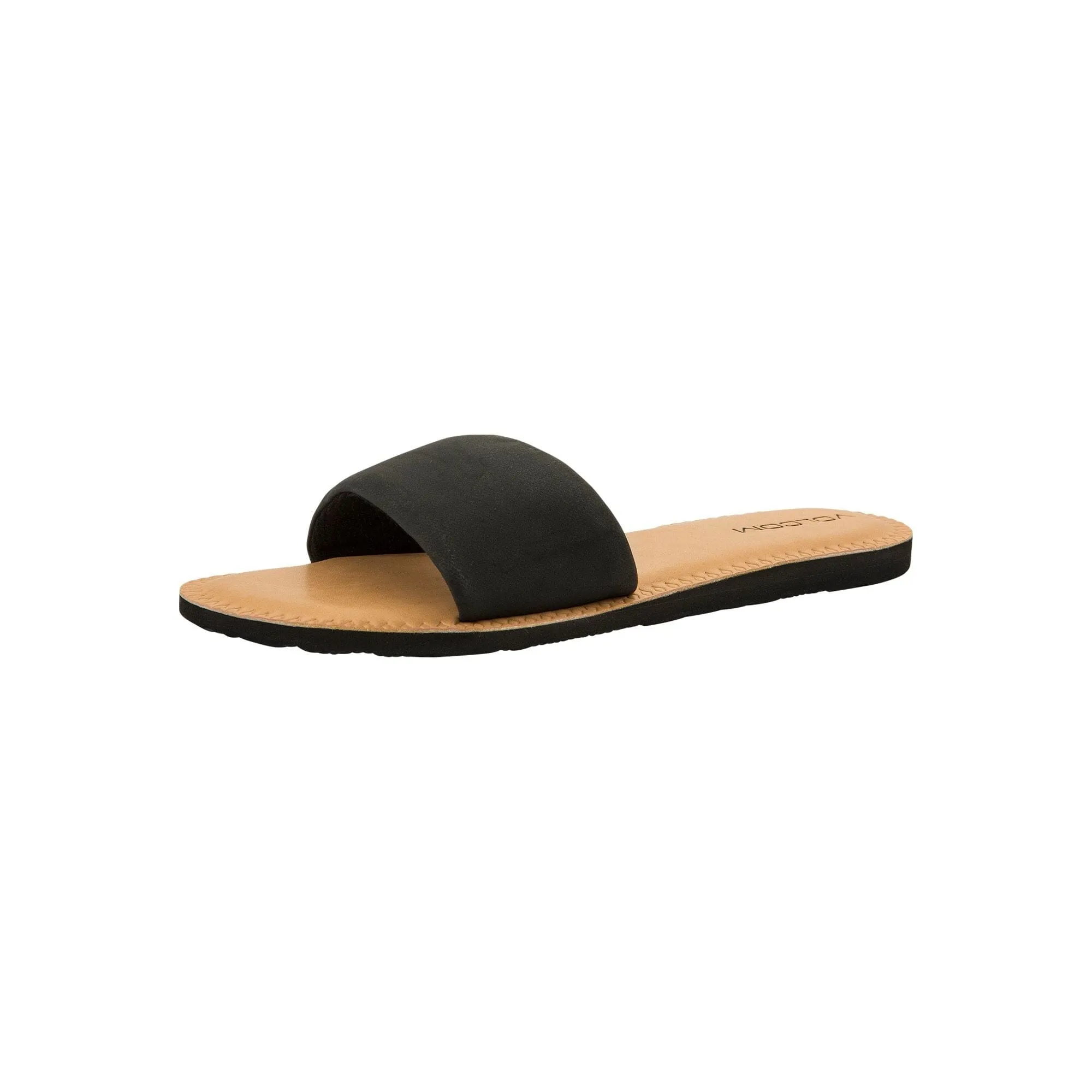 VOLCOM Women's Simple Slide Sandals Black