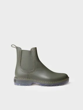Women's Chelsea-style Waterproof Ankle boot in Khaki - CONEY